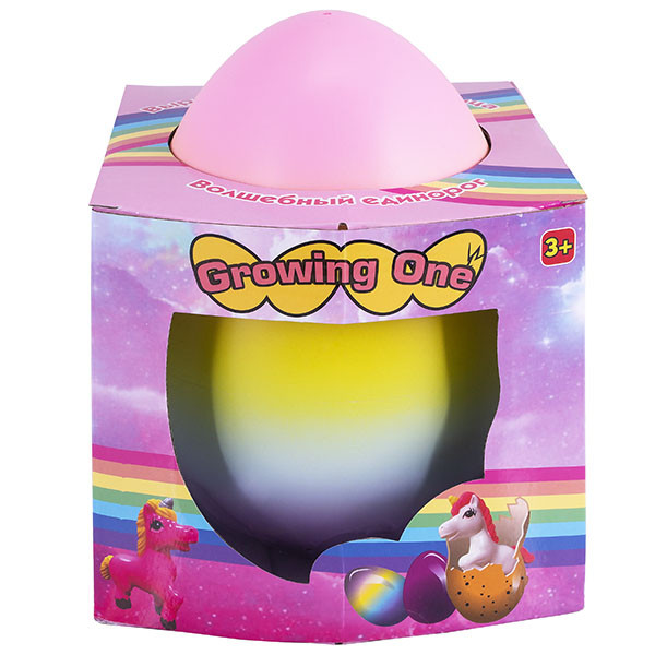Игрушка Growing One TAV046 Яйцо с единорогом, растущим в воде, огромное