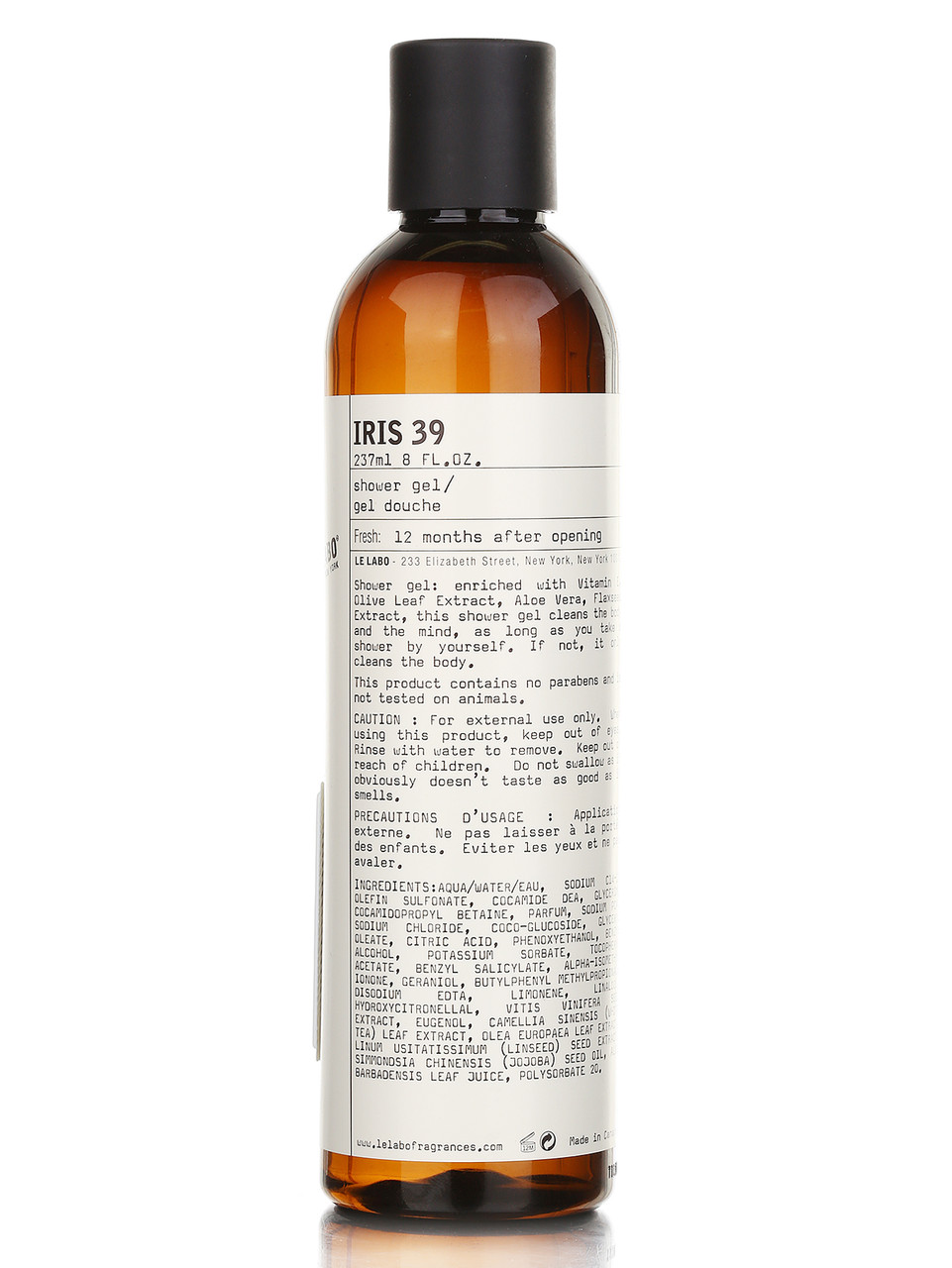 Le Labo Iris 39 shower gel 237ml