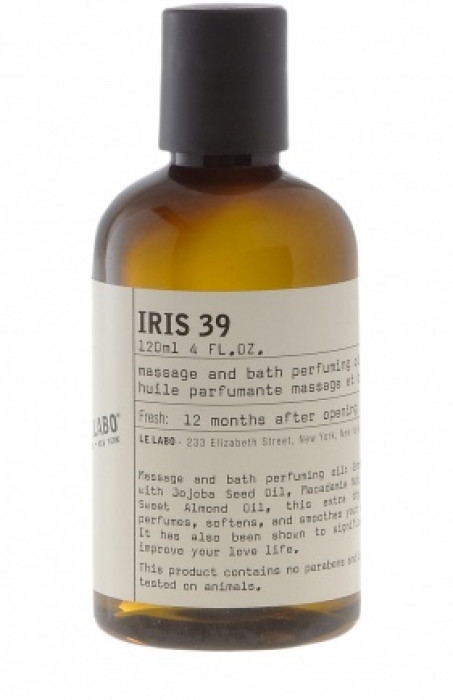 Le Labo Iris 39 масло для ванны и тела120 мл