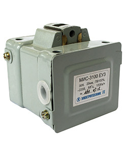 МИС-3100 ЕУ3, 220В, тянущее исполнение, ПВ 100%, IP20, с жесткими выводами, электромагнит  (ЭТ)