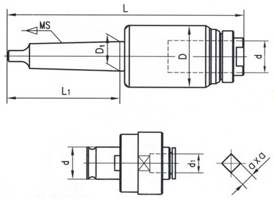 Резьбонарезной набор КМ2 с головками М3-M12 - фото 2 - id-p81271356