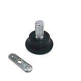 V654 Ножка Бинго малая Черный, фото 2