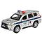 Технопарк Металлическая инерционная модель Lexus LX-570, полиция, 12 см., фото 2