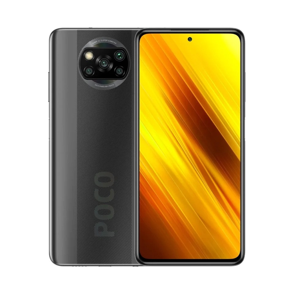 Смартфон Xiaomi Poco X3 6/64Gb Grey - фото 1 - id-p81271871