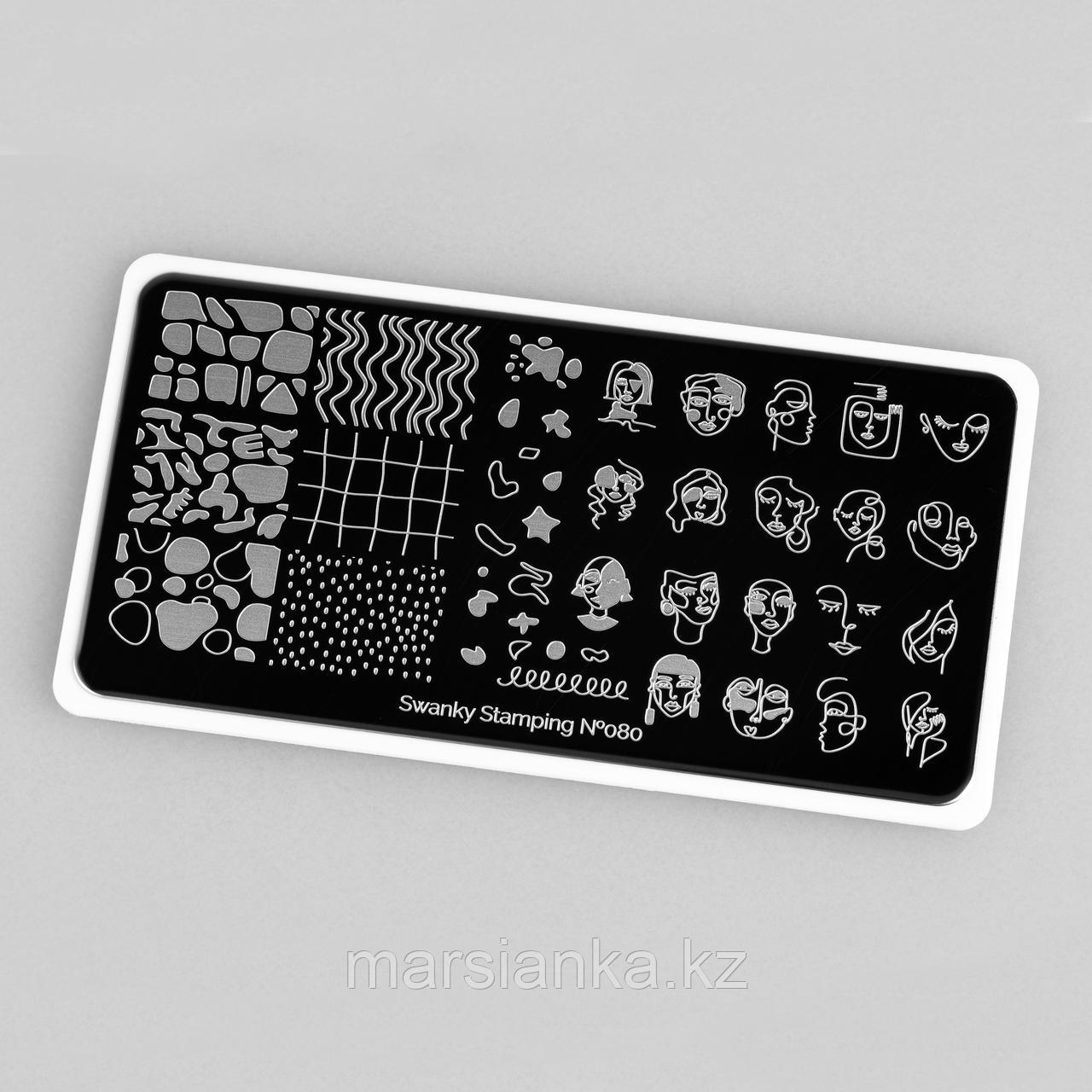 Пластина Swanky Stamping #080