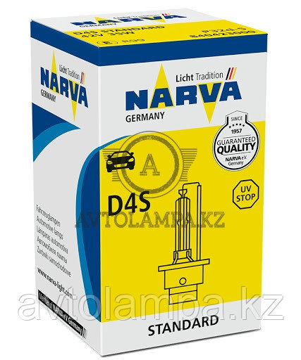 84042 NARVA D4S Original Ксеноновая лампа 4300K