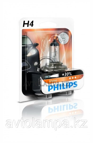 12342PRB1 H4 12V 55/60W Philips Premium Vision  Штатная галогенная лампа