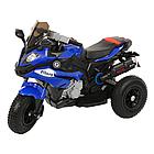 Детский электро-мотоцикл PITUSO HLX2018/2, 12V/7Ah*1,колеса надув.,108х46х76 см, Blue/ Синий (музыка,свет)