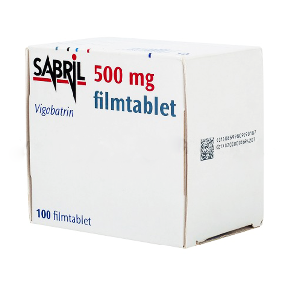 Сабрил Sabril (Вигабатрин Vigabatrin) 500 мг №100 таб. Санофи Франция Европа - фото 1 - id-p79416426