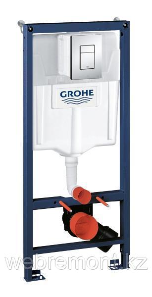 38721001 *Инсталляция для подвесного унитаза GROHE Rapid SL с панелью смыва Skate Cosmo,комплект 3-1