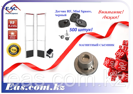 Противокражный комплект: Антикражные рамки, ключ съемник + 500 датчиков, фото 2