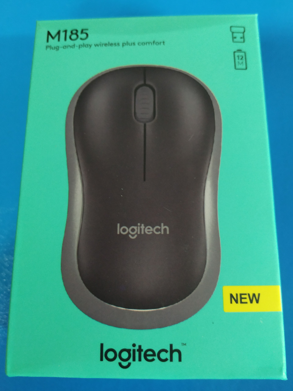 Мышка беспроводная, Logitech, оптическая, 1000 DPI