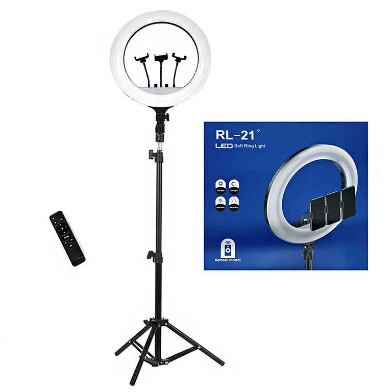 Профессиональная М-54 см кольцевая светодиодная лампа LED RING 65W - фото 3 - id-p81306148