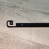 Планка R3/1517 стыковочная/щелевая для столешниц 28 мм Чёрная, фото 3
