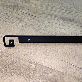 Планка R3/1517 стыковочная/щелевая для столешниц 28 мм Чёрная