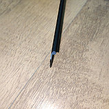 Планка 1519 торцевая для столешниц 40/38мм Чёрная, фото 3