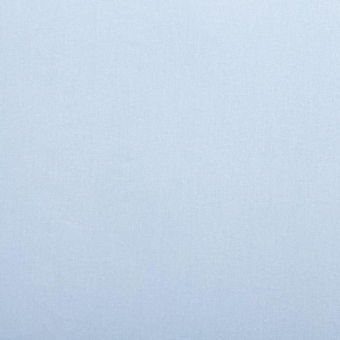 Простыня «Этель» 180х220 см, цвет небесный, ранфорс, 125 г/м²