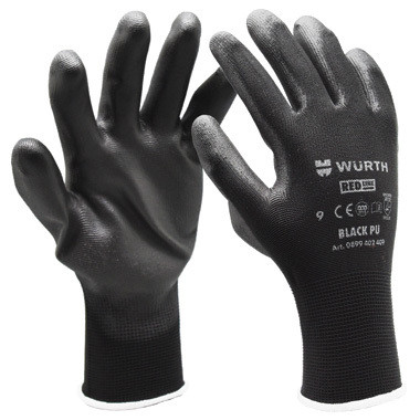 Перчатки Black P9 Wurth (0899402409)