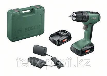 Аккумуляторная ударная дрель -шуруповёрт "Bosch" UniversalImpact 18 (2 акк.)