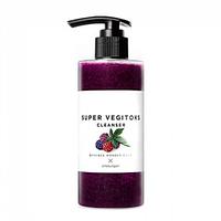 Wonder Bath Очищающая детокс пенка для лица Super Vegitoks Cleanser Purple / 300 мл.