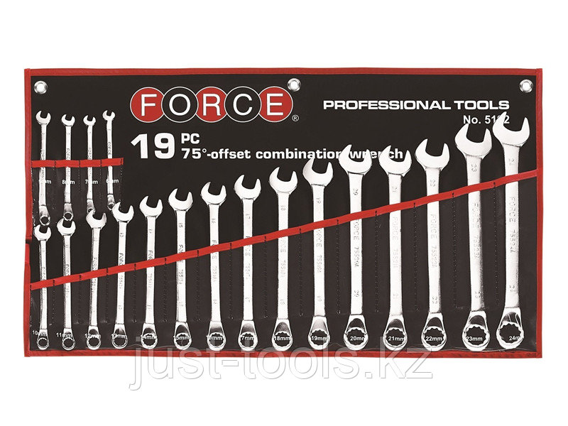 Набор ключей комбинированных 19 пр FORCE 5192