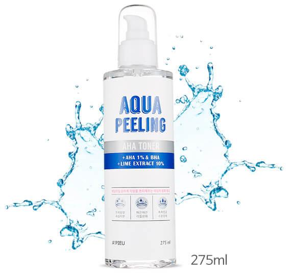 A`Pieu Aqua Peeling AHA Toner- Пилинг-тоник для лица с AHA-кислотами