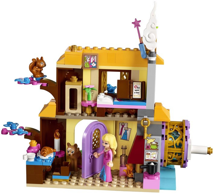 43188 Lego Disney Princess Лесной домик Спящей Красавицы Авроры, Лего Принцессы Дисней - фото 6 - id-p81342427
