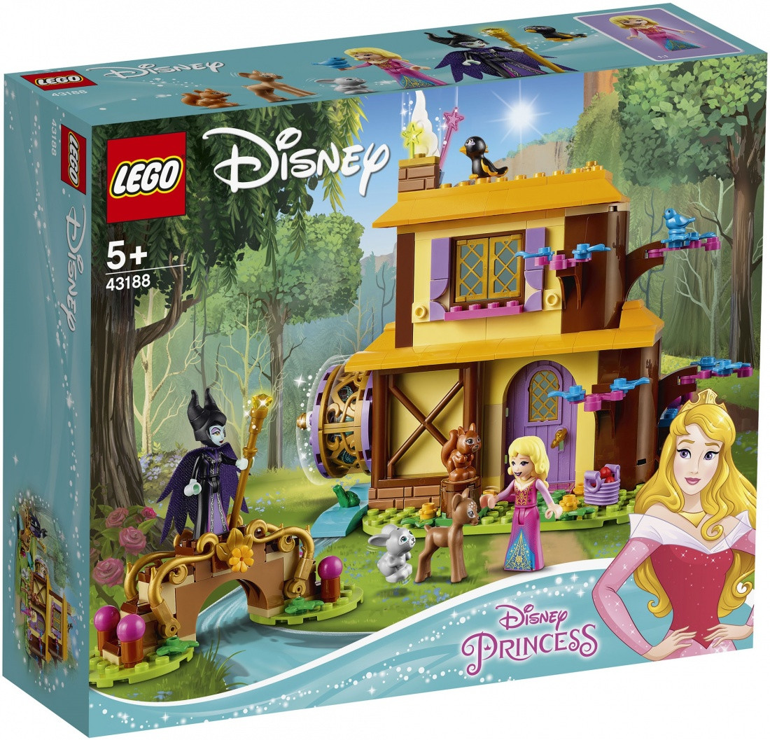 43188 Lego Disney Princess Лесной домик Спящей Красавицы Авроры, Лего Принцессы Дисней