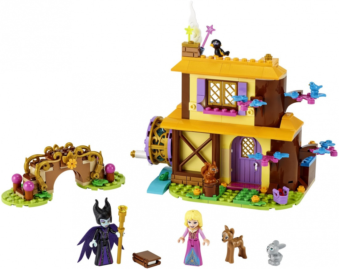 43188 Lego Disney Princess Лесной домик Спящей Красавицы Авроры, Лего Принцессы Дисней - фото 4 - id-p81342427