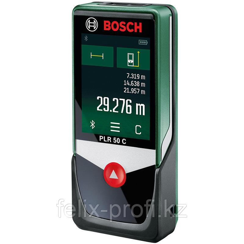 Лазерный дальномер -рулетка "Bosch" PLR 50 C