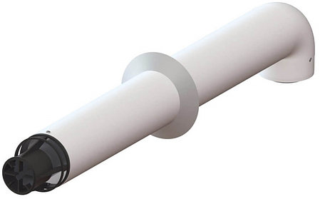 Труба коаксиальная с наконечником универсальная 60*100/ 0,75м Baxi, фото 2
