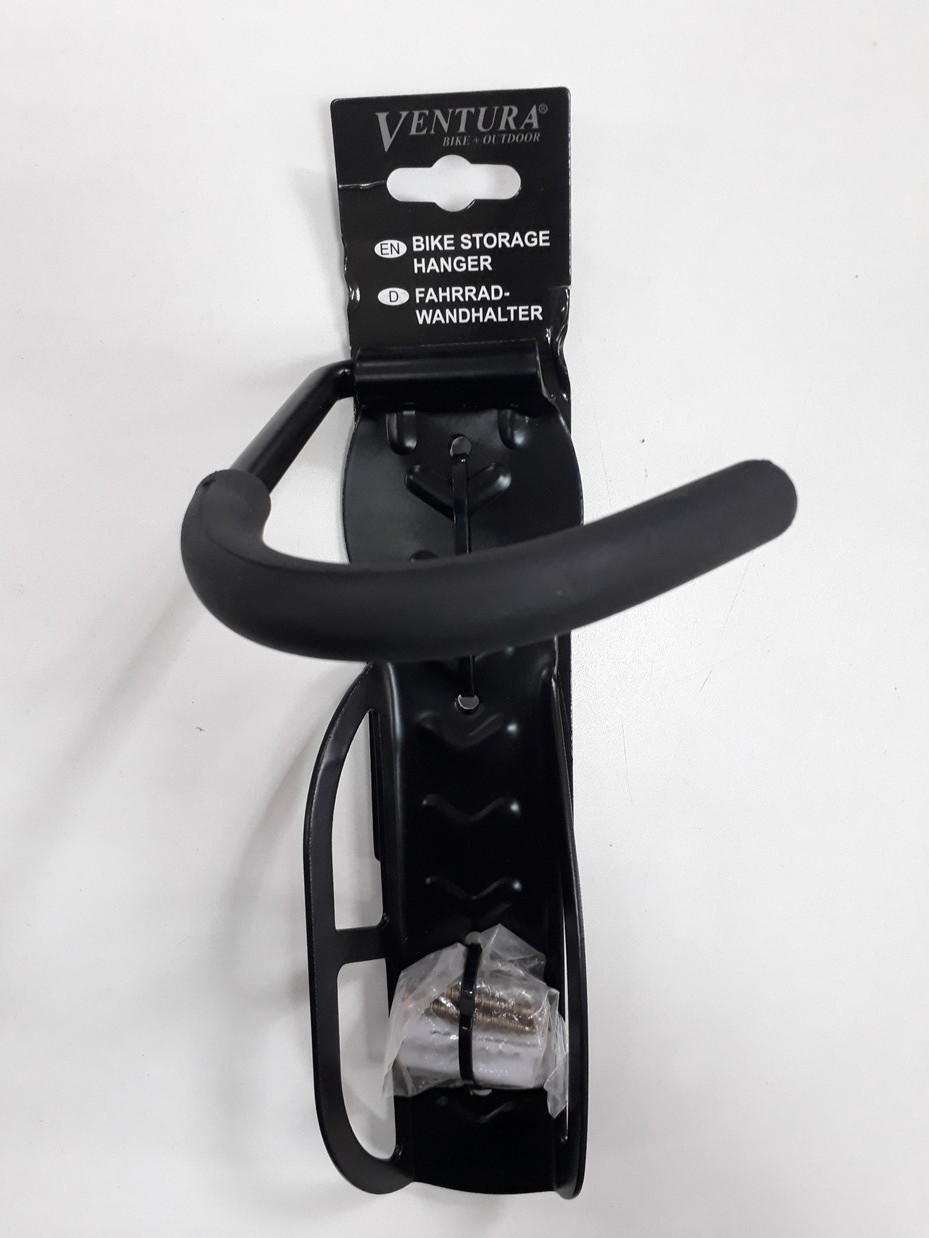 Крепление настенное для велосипеда "VENTURA", steel, black  Крюк для хранения, фото 1