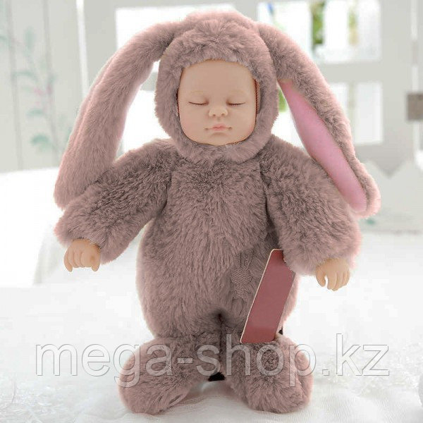 Кукла honey bunny плюшка в костюме зайца ( спящая) 40 см - фото 3 - id-p81343335