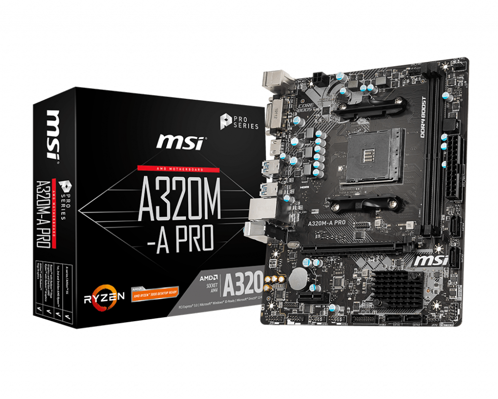 Материнская плата MSI A320M-A PRO MAX