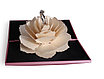 3D Роза, уникальная складная роза, ювелирная коробочка под кольцо, Розовая, фото 4