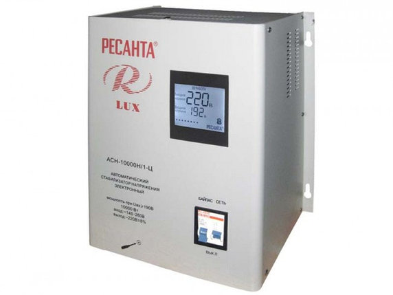 Стабилизатор напряжения серии LUX РЕСАНТА АСН-10000Н/1-Ц, фото 2