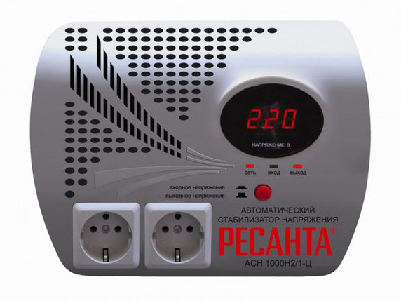 Стабилизатор напряжения серии LUX РЕСАНТА АСН-1000Н2/1-Ц, фото 2