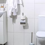 Держатель для туалетной бумаги с держателем для рулона 28,5×11,9×9 см, нержавеющая сталь, фото 5