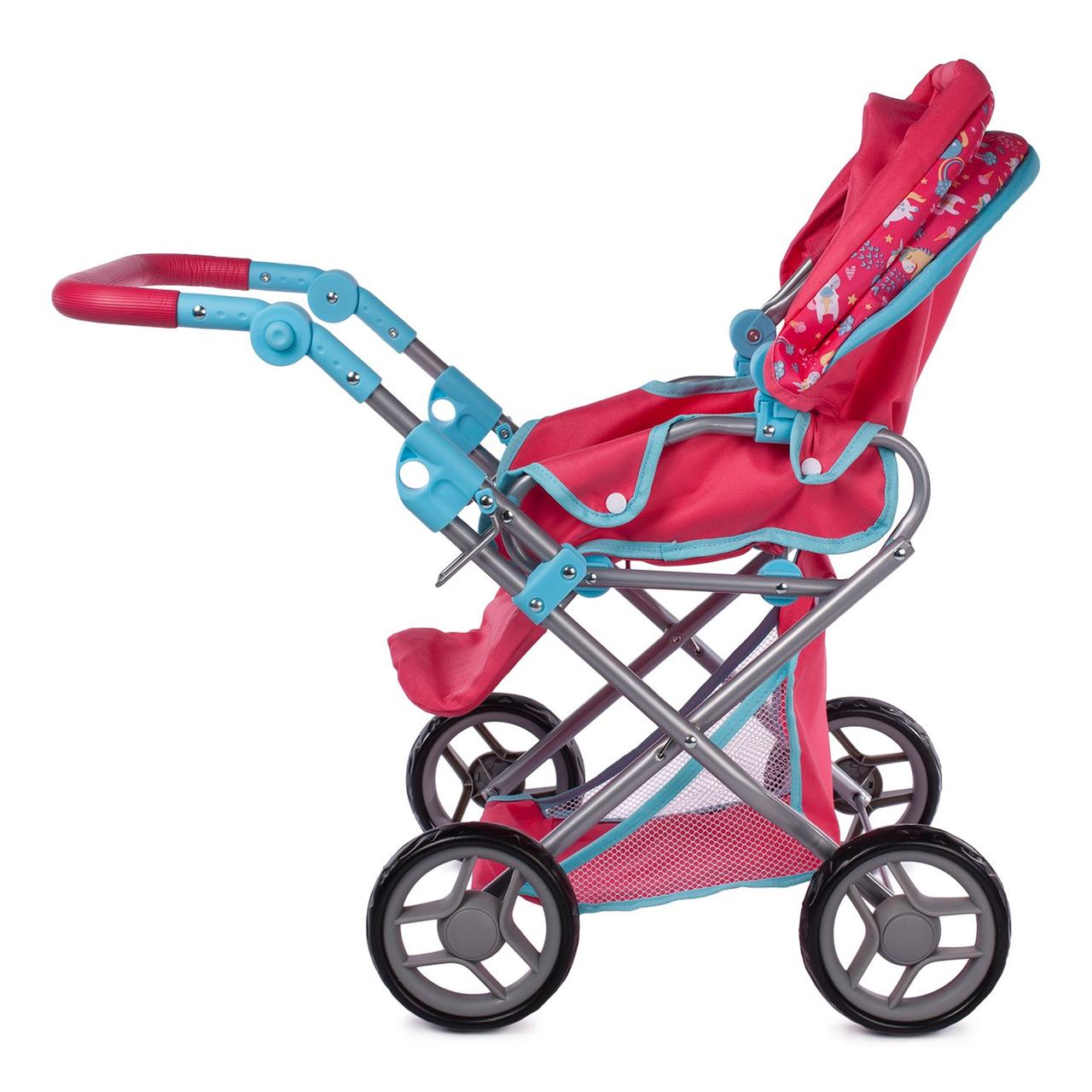 Коляска для куклы 3в1 Demi Star Единороги 9346 Unicorn