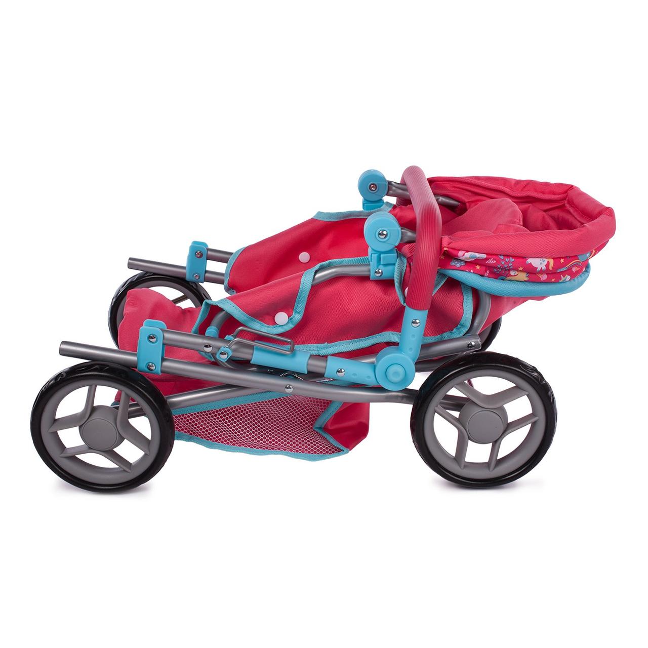 Коляска для куклы 3в1 Demi Star Единороги 9346 Unicorn
