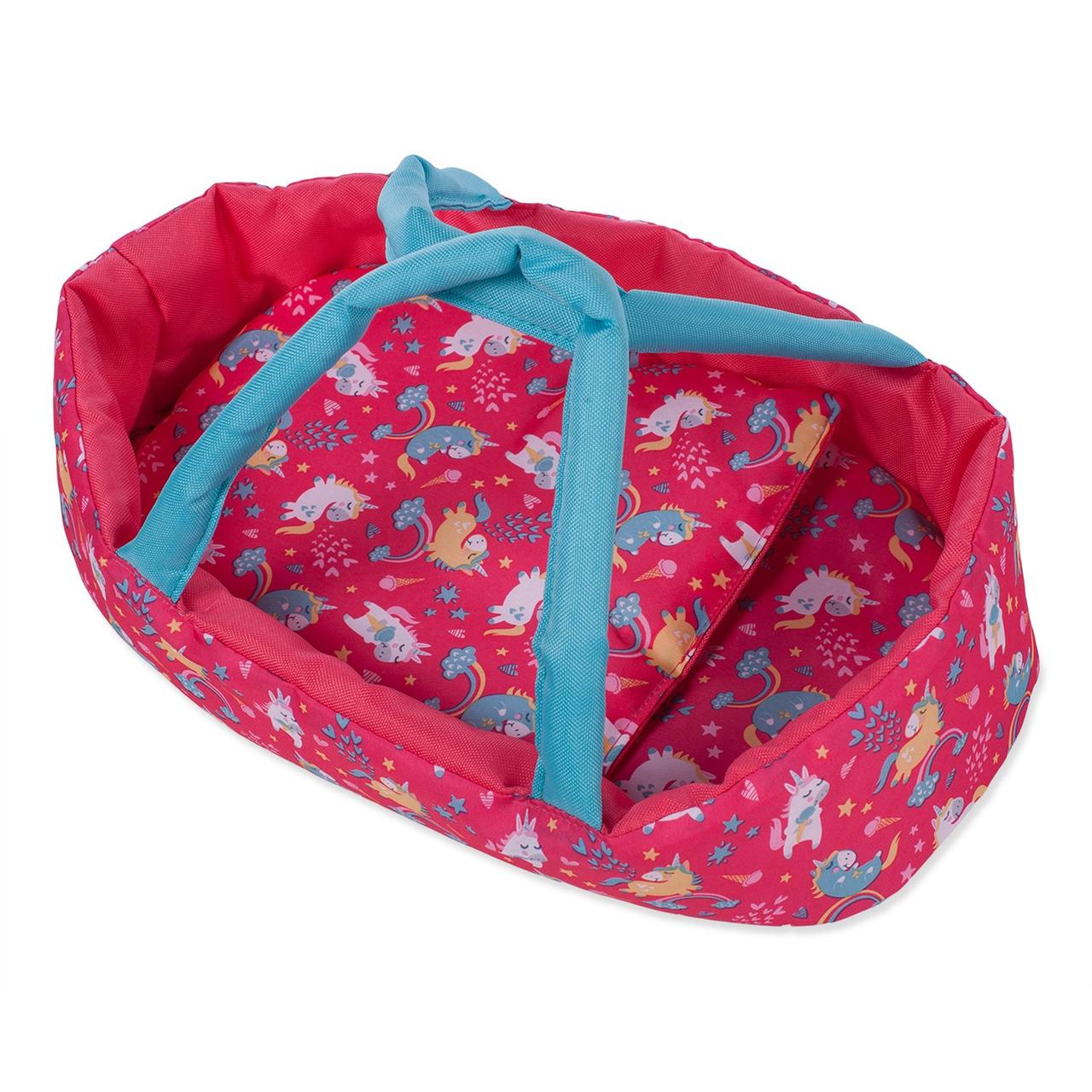 Коляска для куклы 3в1 Demi Star Единороги 9346 Unicorn