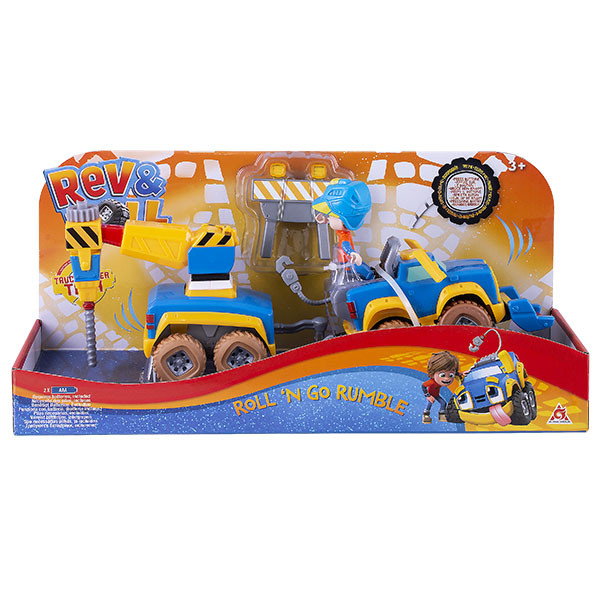 Rev&Roll EU881310 Машинка+фигурка+аксессуары - Рамбл