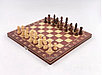 Шахматы магнитные деревянные (шашки, нарды) 3 в 1 (34х34см), фото 4