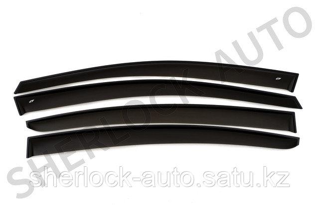 Дефлекторы окон (Ветровики) Chevrolet Aveo 2006-2012 седан