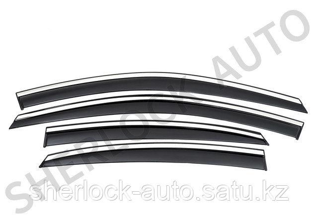 Дефлекторы окон ( Ветровики ) Chevrolet Cruze 2009+ седан - фото 1 - id-p73030182