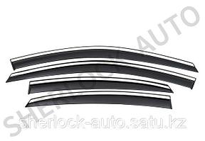 Дефлекторы окон ( Ветровики ) Lexus LX570 2007-2015 (6 частей)