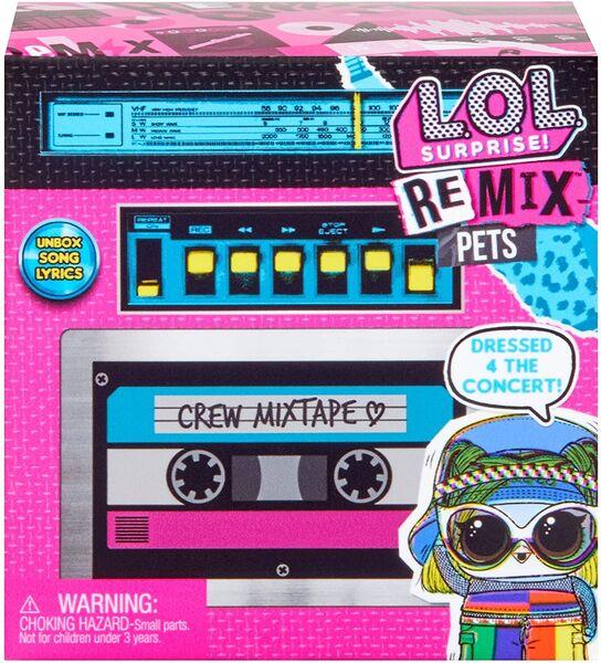 Лол Ремикс музыкальные питомцы L.O.L. Surprise Remix Hairflip Pets