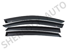 Дефлекторы окон (Ветровики) для Mercedes C-class (W203) 2000-2007 универсал