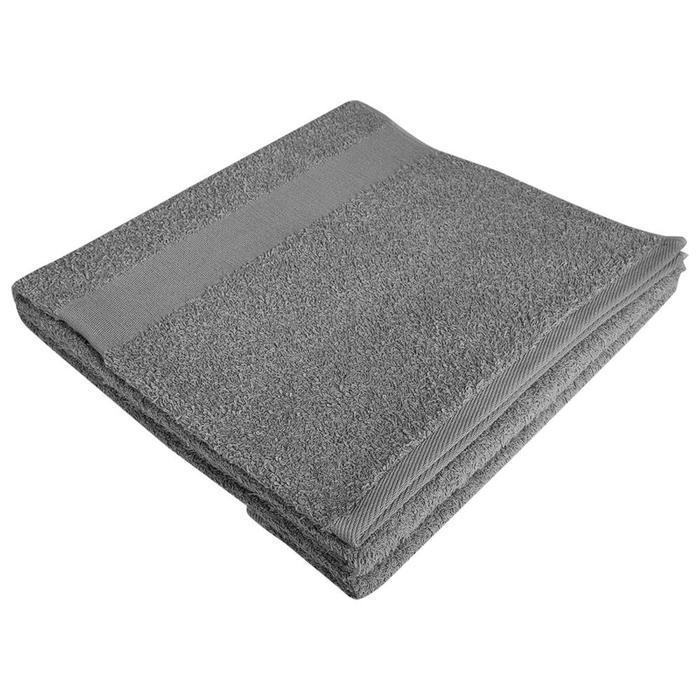 Полотенце махровое Soft Me Large, размер 70x140 см, цвет серый