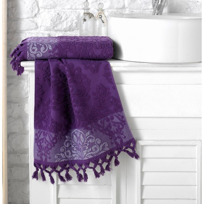 Полотенце Ottoman, размер 50 × 90 см, фиолетовый